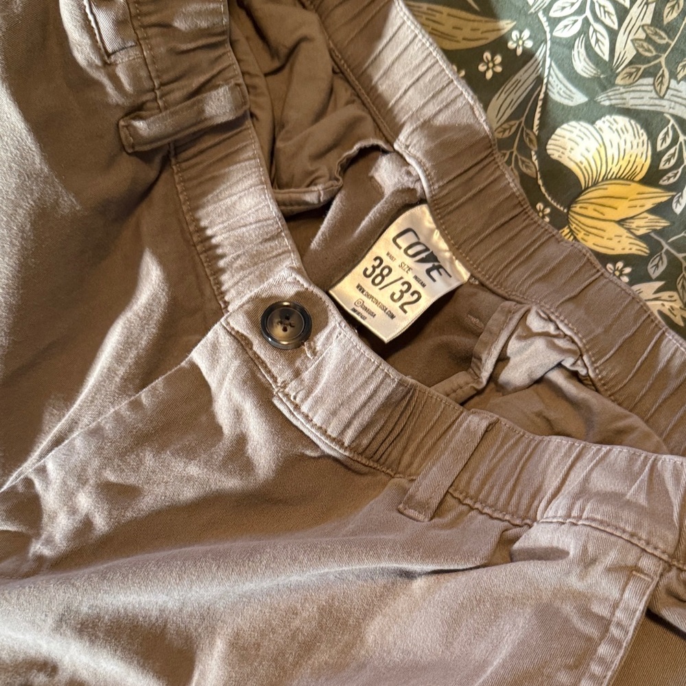 Gray Casual Pants